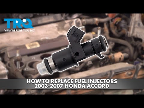 How to Replace Fuel Injectors 2003-2007 Honda Accord