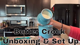 Butter Bell Crock Unboxing and Review / Butter Dish with Lid / Ceramic Butter Bell Crock Unboxing