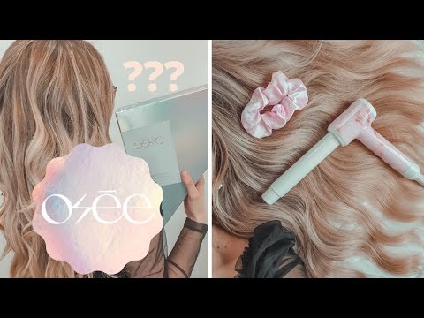 AVIS OSÉE BEAUTÉ : Crash Test HAIR GUN - marque de Caroline Receveur - tuto cheveux longs de sirène