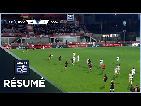 PRO D2 Saison 2023-2024 J11 - Résumé Rouen Normandie Rugby-Colomiers Rugby