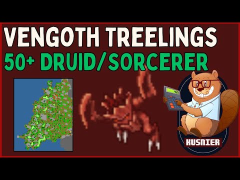 Vengoth Haunted Treelings | 50+ Sorcerer/Druid | Tibia