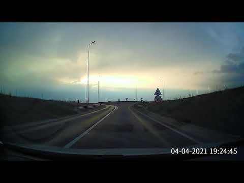 Iesire de pe Autostrada A1 (Arad Timisoara) spre Giarmata DJ691