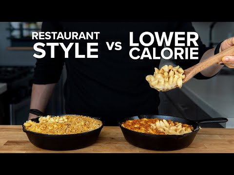 How to make lower calorie Mac & Cheese that still tastes good.