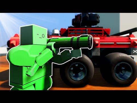 LEGO BATTLE ON GIANT TABLE! - Brick Rigs Multiplayer Gameplay & Tank Battle