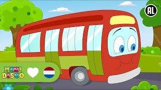 DE WIELEN VAN DE BUS | Kinderliedjes | Liedjes voor Peuters en Kleuters | Minidisco