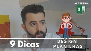9 DICAS PARA MELHORAR O DESIGN DE SUAS PLANILHAS