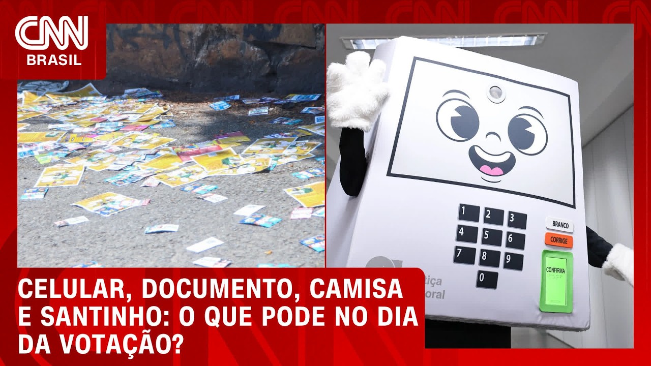Eleições 2026: saiba o que pode e o que não pode no dia da votação | CNN 360°