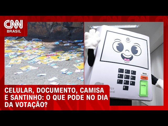 Eleições 2026: saiba o que pode e o que não pode no dia da votação | CNN 360°