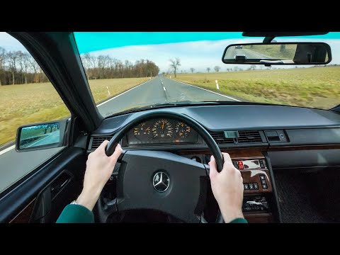 1991 Mercedes-Benz W124 (e300 24v) - POV TEST DRIVE with nice SOUND