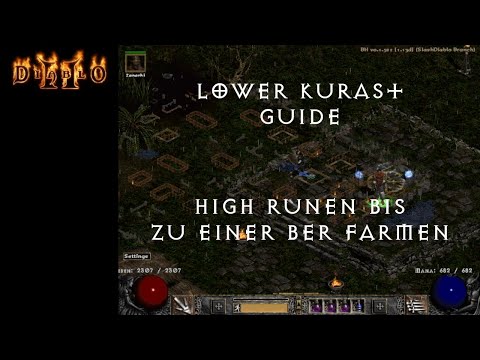 Diablo 2 - Guide Lower Kurast - Farming High Runes up to a Ber