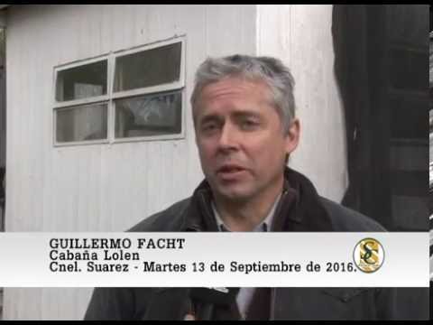 13-09-16 Nota Guillermo Facht - Cabaña Lolen - Coronel Suarez.