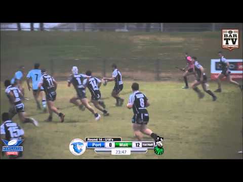 Real NRL Round 14 U18's Highlights Port Stephens v Maitland