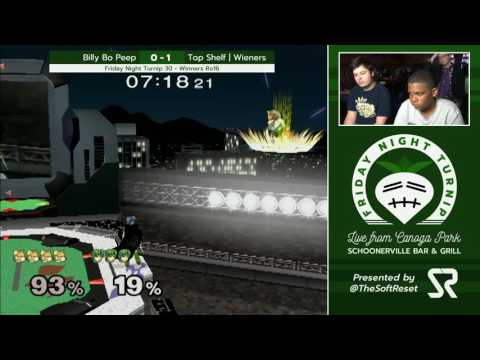 FNT 30 - Billy Bo Peep (Fox) vs. Top Shelf | Wieners (Marth) - SSBM Winners Ro16 - Smash Melee