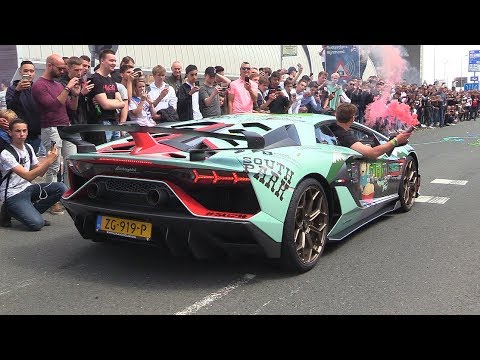 START of STREETGASM the GR8ESt 2019 - Aventador SVJ, Pista, TechArt Panamera, GT63S, 812SF & MORE!