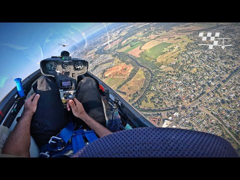 The Feeling of Gaining Altitude in a Glider