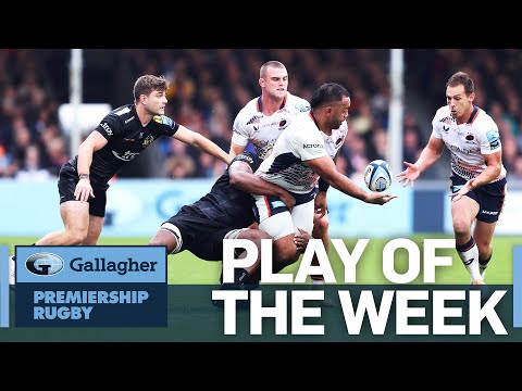 Saracens Edge Ferocious Exeter Encounter With the Last Kick of the Game! | Play of the Week