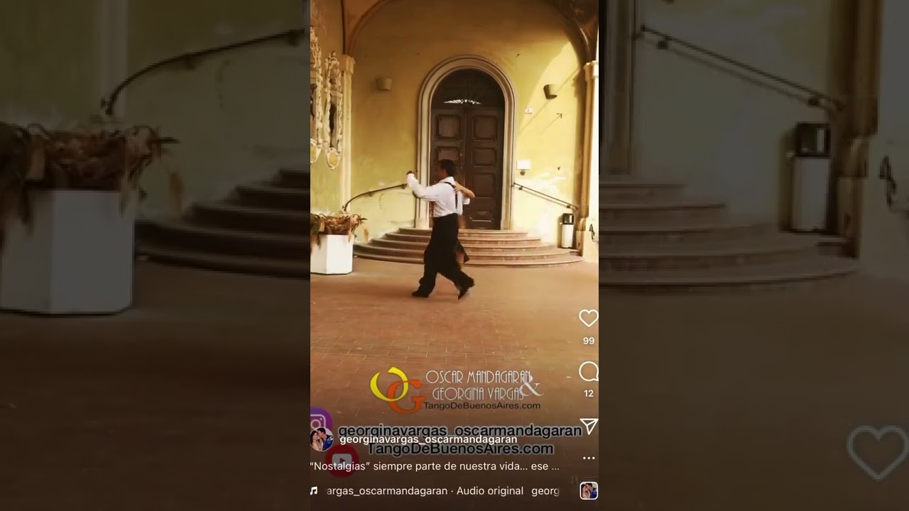 Georgina Vargas Oscar Mandagaran #Tango de Buenos Aires “Nostalgias” #dance