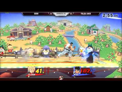 Vitality Singles 7/30/16 - Winners R4 - Eden (Cloud) vs. DJ Jack (Ryu) - Smash 4