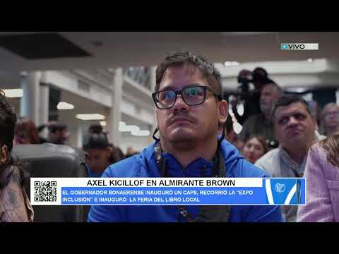 AXEL KICILLOF EN ALMIRANTE BROWN