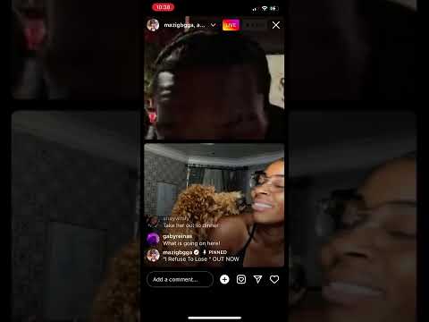 Amy Luciani Joins Mazi Live !!! ( Are They Gonna Get Back Together 👀)