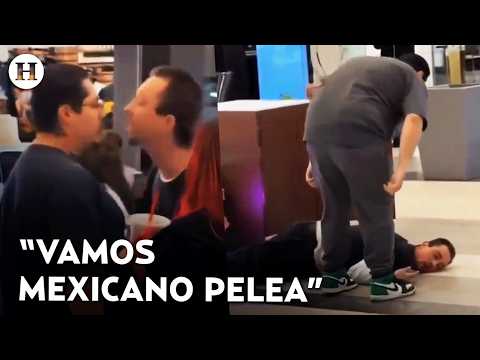 ¡NO te metas con un latino! Sujeto termina noqueado tras provocar a mexicano en EU