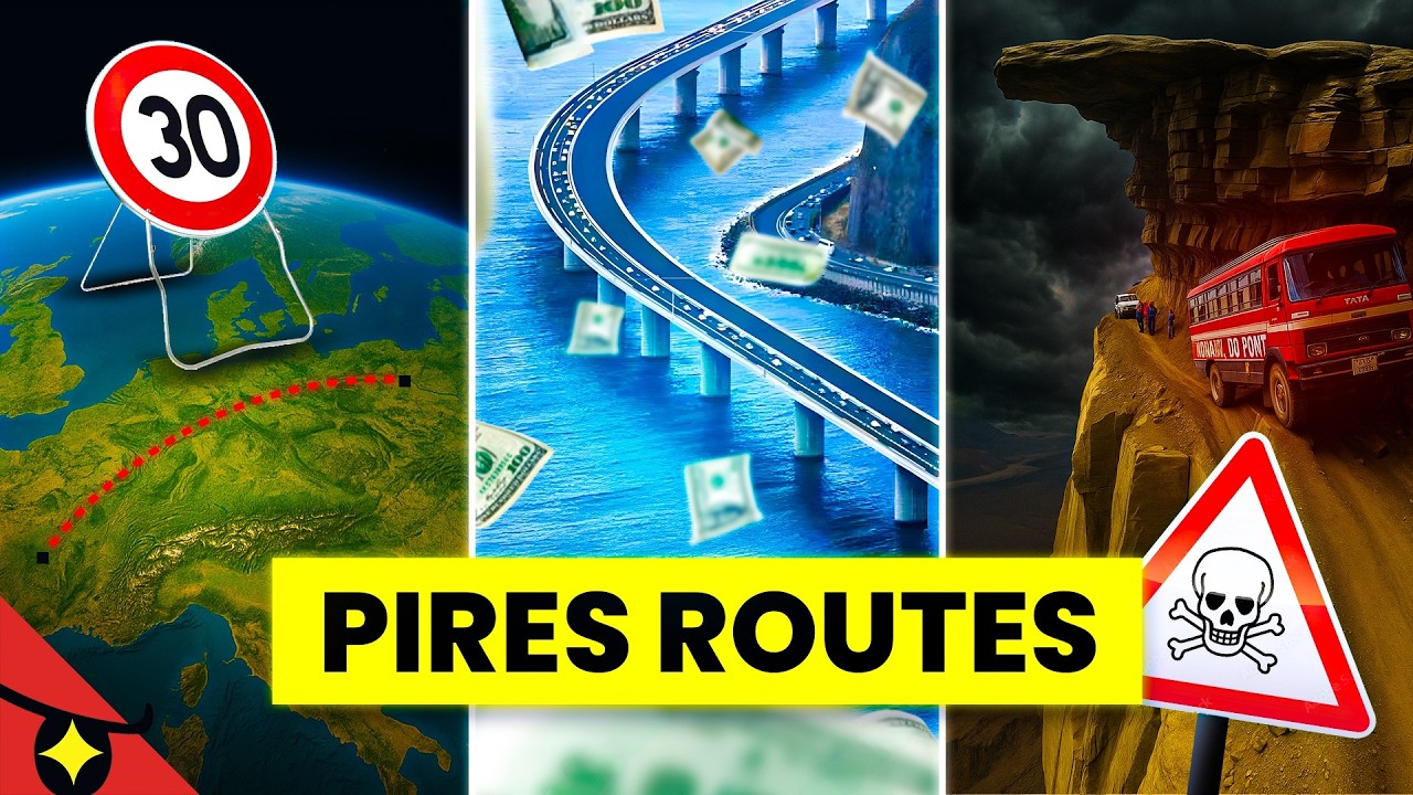 Les ROUTES les PLUS EXTRÊMES ! ☣️
