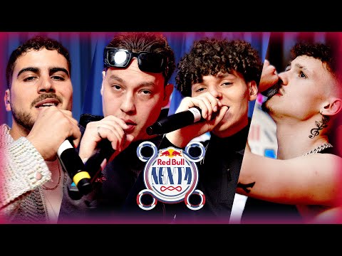 Liaze, Amir The Kid, Jamin & Sero im Red Bull Next 4 Cypher