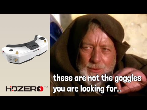 HDZero Goggles First Look and Overview// Hint: These ARE the FPV Goggles You Want