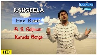 Hai Rama Karaoke Song | AR Rahman Karaoke Songs | Rangeela Movie Songs | Music Master