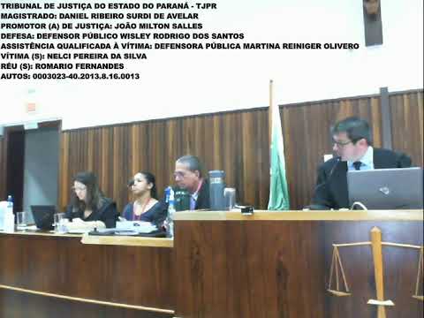 TRIBUNAL DO JÚRI DE CURITIBA 26/01/2023 - AUTOS 0003023-40.2013.8.16.0013