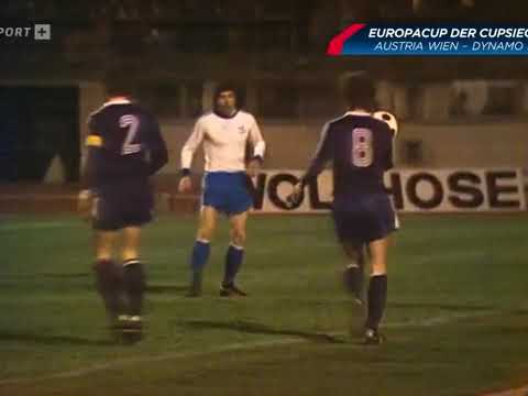 Austria Wien vs  Dinamo Moskva 1977 - 1978