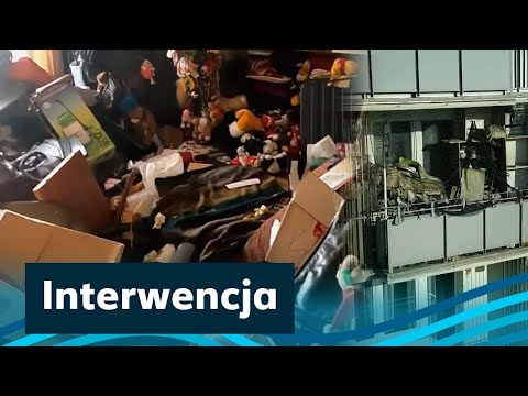 Mieszkanie wypełnił śmieciami. Sam śpi w aucie. Dramat mieszkańców bloku w Warszawie