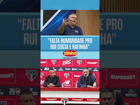 Falta hombridade pro Rui Costa e Rafinha #shorts