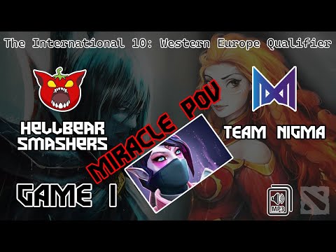 Hellbear Smashers vs Team Nigma GAME 1 | MIRACLE POV