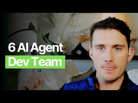 I Made AI 6 Agents to Be My Dev Team (Kinda Legit TBH) — video thumbnail (Parker Rex Daily)