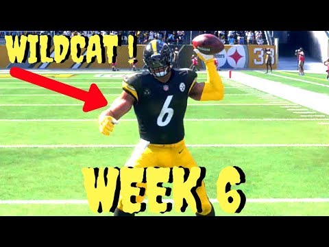 Madden 18 Career mode TE Ep 6 - FIRST EVER TE WILDCAT PLAY AND THREW TOUCHDOWN ! **MUST WATCH**