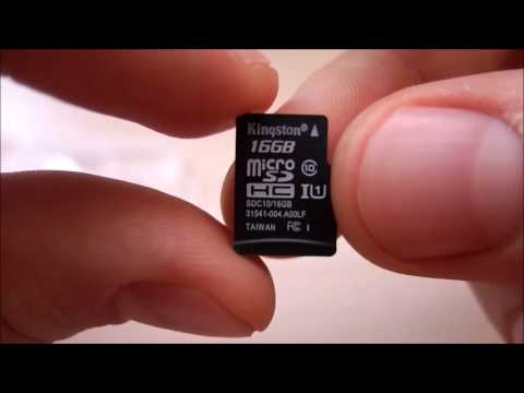 Kingston 16gb class 10 micro sd/sdhc memory card with sd ada...