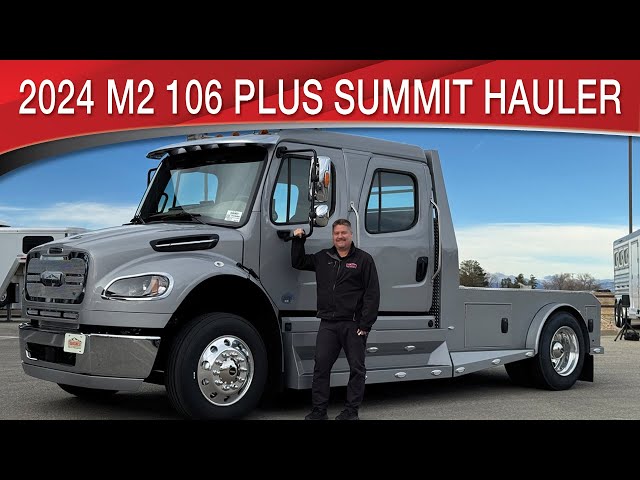 Preview image of 2024 Freightliner M2 106 Plus Model Summit Hauler youtube video