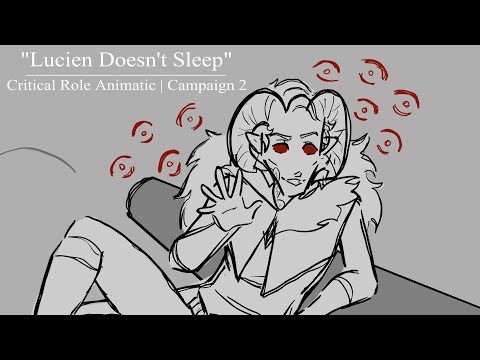 "Lucien Doesn't Sleep..." | Critical Role Mini Animatic | Campaign 2