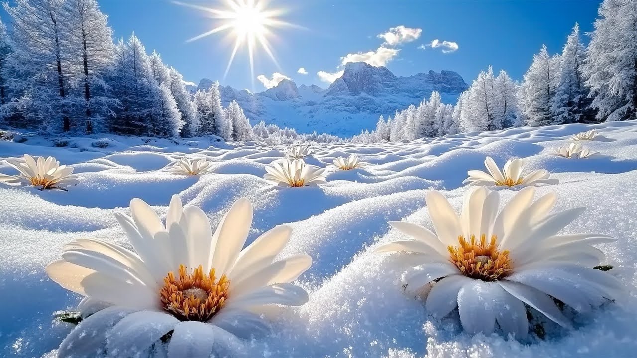 Enjoy February ❄️ Beautiful Relaxing Music for Stress Relief, Stop Overthinking ~ Winter in Dream