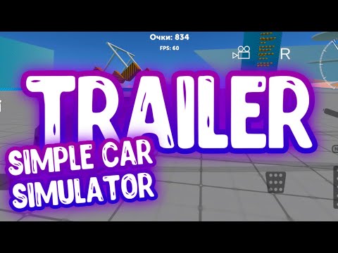Simple Car Simulator: Crash 3D Video