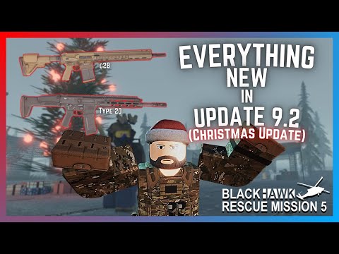 Everything New in the CHRISTMAS UPDATE | Blackhawk Rescue Mission 5 ROBLOX