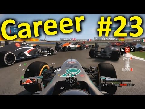 F1 2013 Bahrain 100% Career Mode Part 23: Sakhir