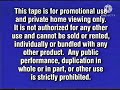Navy Blue FBI Warning Screens 2000 2001