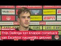 Thijs Dallinga van SCHLEMIEL naar HELD bij Excelsior tegen ADO Den Haag: 'Echt niet normaal!'