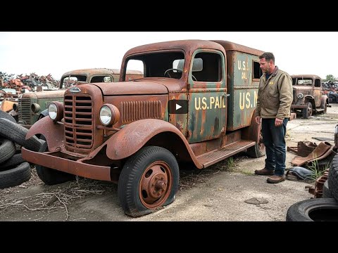 GREAT ASMR Car Restoring Forgotten 1931 Ford Mail Truck Bought for $60 | Auto88 Car Restoration