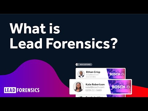 What is Lead Forensics?