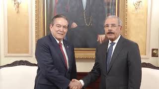VIDEO:RD y Panamá renuevan lazos de amistad: Danilo Medina ofrece cálido recibimiento en Palacio Nacional a presidente electo, Laurentino Cortizo