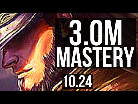 TWISTED FATE vs BRAND (MID) | 3.0M mastery, 400+ games, 4/3/13 | NA Master | v10.24