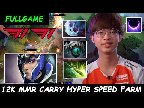 How To Farm Like 12K MMR - T1 23savage Luna Crazy Fast Farming Full slot Build Dota 2 Perspective